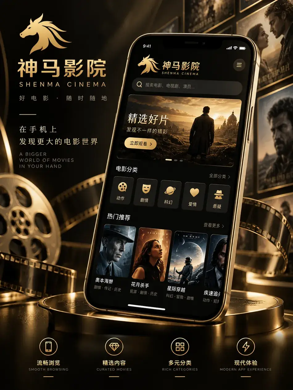 神马影院APP产品视觉