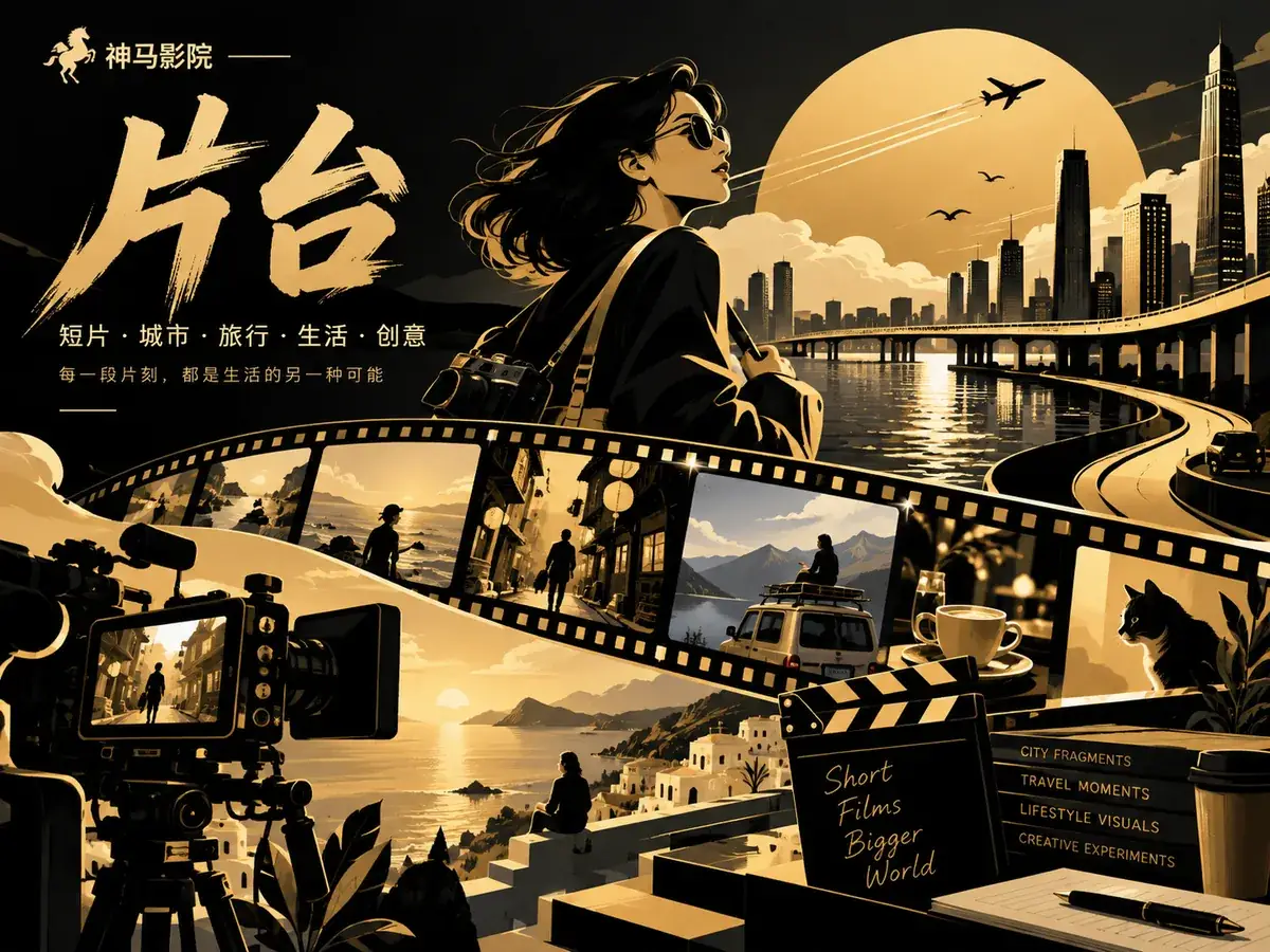 短片放映视觉